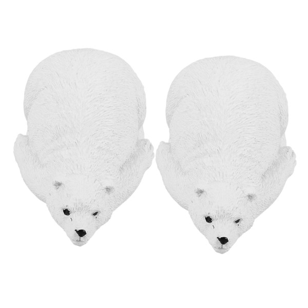 DOITOOL Adorable Bear Patterned Toilet Bolt Caps Easy to Fit