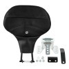 TCMT Black Front Rider Driver Backrest Pad Fit For Harley
