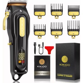 KIKIDO Hair Clippers for Men, Cordless&Corde