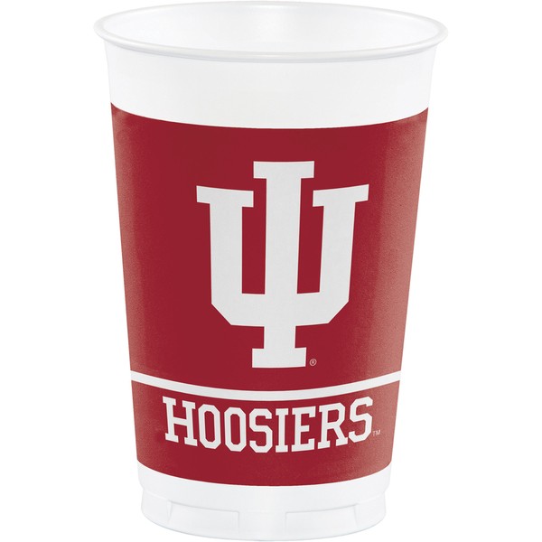 Creative Converting Indiana University Plastic Cups, 24 ct