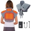 Vofuoti Heating Pad for Neck and Shoulders, Portable Cordless Heating