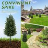 2 Packs of Fake Cypress Plants, 3FT Artificial Cedar Pruning