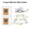 (9 Piece) Omni C20 Replacement Dust Bags Compatible With Eufy