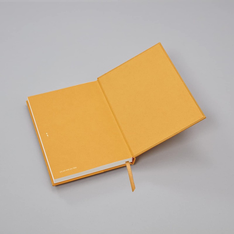 Semikolon 368737 Natural Affair Notebook A5 Dotted 176 Pages Cream