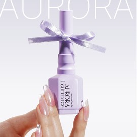 DIAME Diamy Aurora Glitter Top Gel / 다이아미 오로라 글리터 탑젤