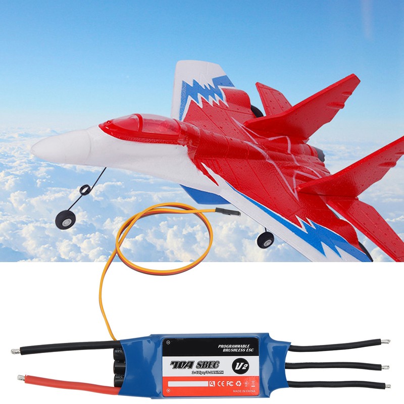 SURPASSHOBBY 70A Brushless ESC Electronic Speed Controller 26S 518NC BEC