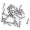 200pcs M3 Tornillos Autorroscante de 304 Acero Inoxidable Tornillos de