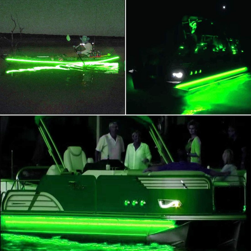 Seaponer Pontoon Boat Light, Marine Led Light Strip for Duck