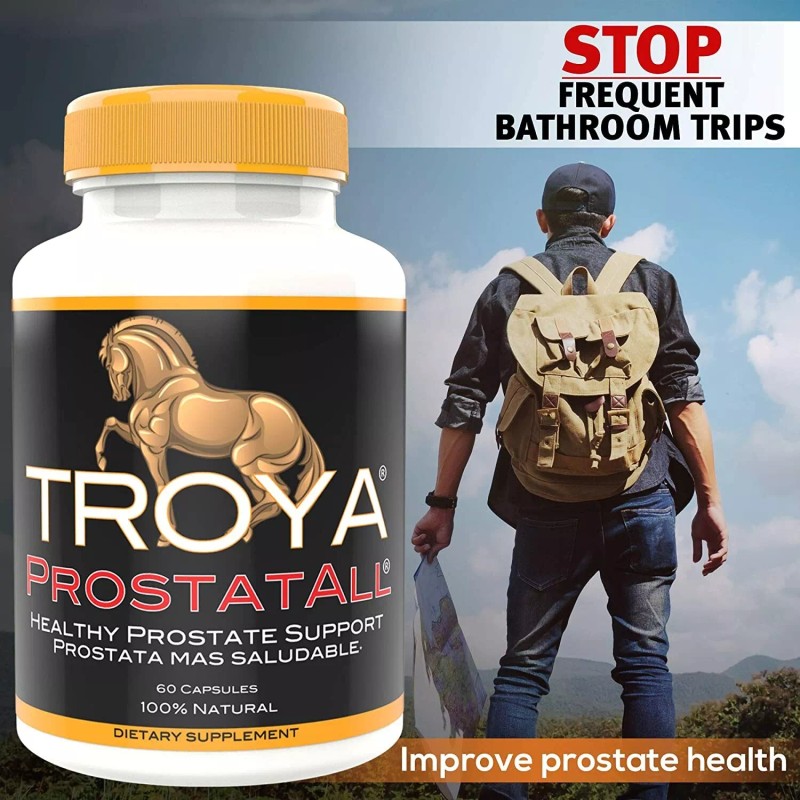 Troya Prostatall PROSTATE HEALTH salud para próstata *Saw Palmetto Plus*