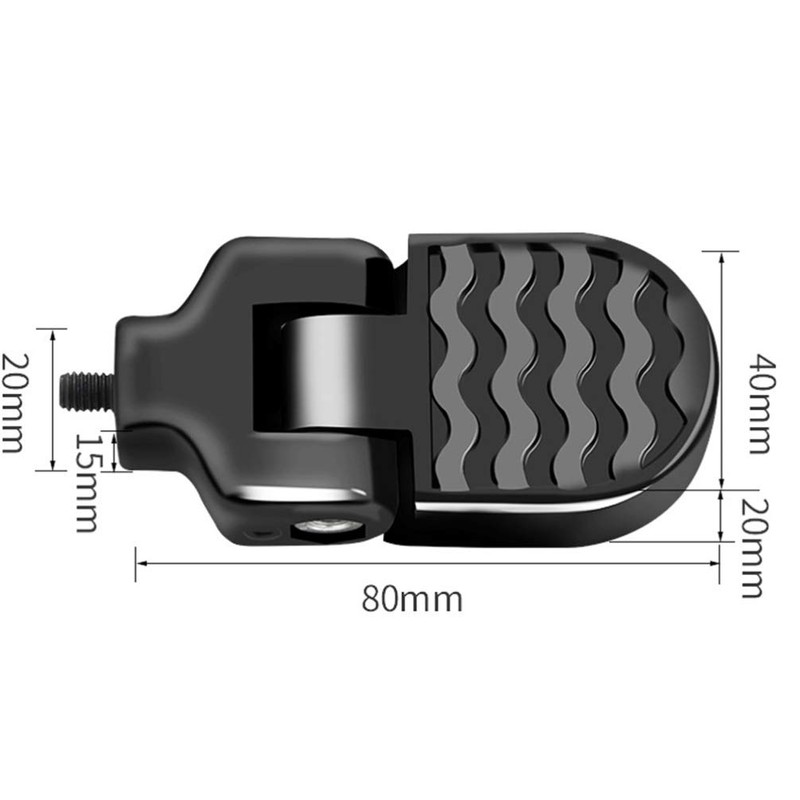 LIOOBO Bicycle Step Folding Bicycle Peg Hub Step Bicycle Folding