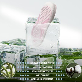 BRISIRA 5 Pairs Coolmax Stopper Socks Women's Yoga Pilates Barre, Bamboo Non-Slip Grip Socks with Heel Pad, Moisture Wicking, Compression Arch Support, Anti-Blister, 35-45, Pink, purple, black, blue