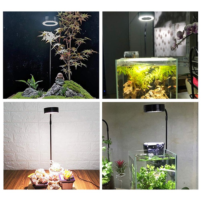 LED Aquarium Light 360 Degree Full Spectrum LED Light with