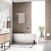TQKAG Brushed Nickel 5 Piece Bathroom Hardware Accessories Set 23.6"