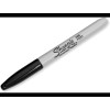 SHARPIE 12 Pack Black Sharpie Fine Point Permanent Markers Quick