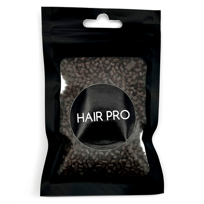 HairPro Extension Italian Keratin Granulated Glue Beads - Brown #2.3