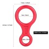Escalada Rappel Safety 35KN Montaismo Escalada Figura 8 Cuerda Descensor