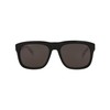 Saint Laurent SL 558 Rectangular Sunglasses, Black-Crystal-Black, One Size