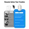 Viosuniu 3 oz Original Ceramic Bathroom Cup Dispenser with 5