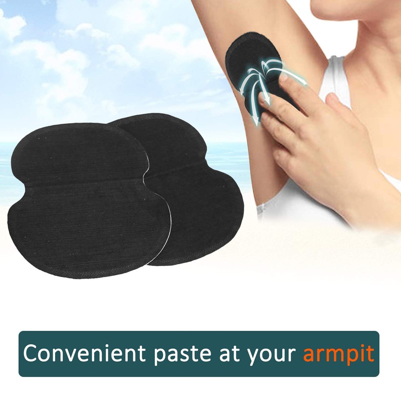 60 pieces underarm sweat pads for women and men, armpit
