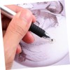 TEHAUX Stylus Pen for Touch Screens Silver Capacitive Disc Fiber