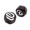 Taffy Delight Salt Water Taffy (16oz, Black Licorice Swirls)