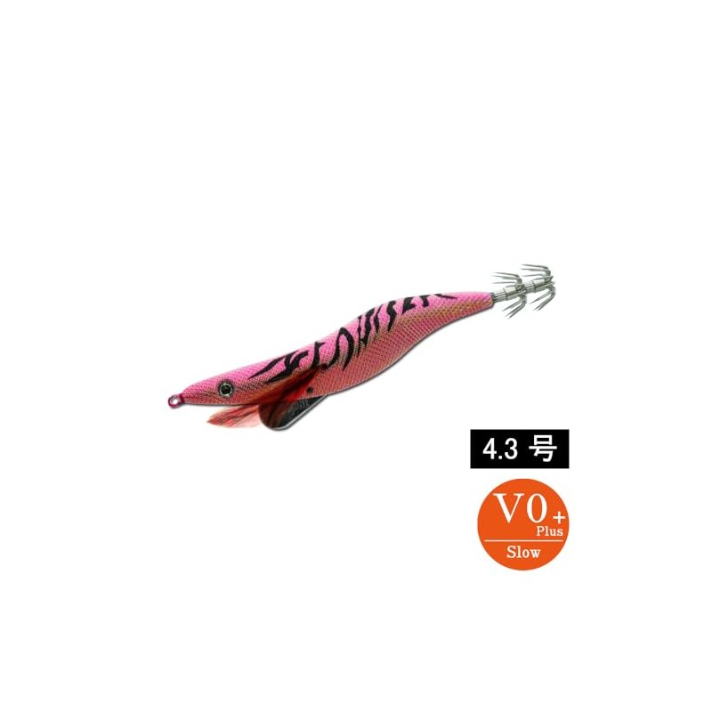 keystone Egi Sharp α No. 4.3 V0+ (23g) Red Samurai