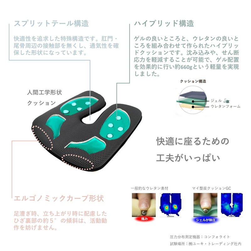 My Seating Cushion GC MB071-01, Braun