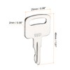 sourcing map Set of 3 equipment keys, air jack, ignition
