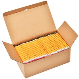 Madisi Wood-Cased #2 HB Pencils, Yellow, Pre-sharpened, Bulk Pack, 720 pencils