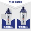 SCI-MX Protein Shaker Bottle for Protein Shakes - 100% Leak