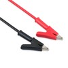 Proster Alligator Clips Electrical 2PCS Crocodile Clips Leads Double Ended