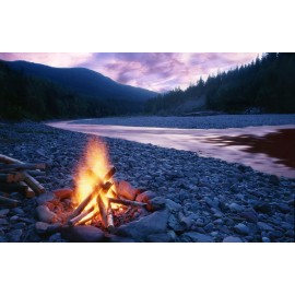 Leah's Lite Wood wick * FIRESIDE * YANKEE TYPE * scented * Leah's Lite Candle * 16oz