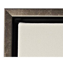 Silver Floater Picture Frame 1 3/8" Deep, for 3/4" Canvas, (Different Sizes) (11x14")