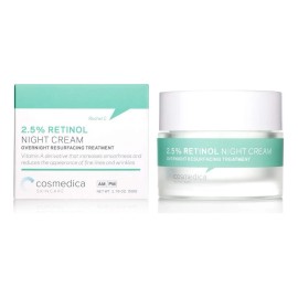 Crema Noche Retinol 2.5% Cosmedica Piel Sensible Libre Parabenos 50g