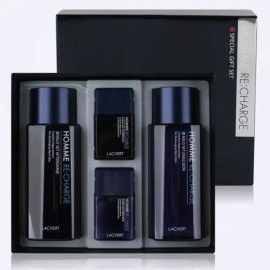 Homme 지친남성피부 산뜻하고 옴므화장품 스킨로션 남성세트 Tired Male Skin Refreshing Men's Skincare Set Skin Lotion