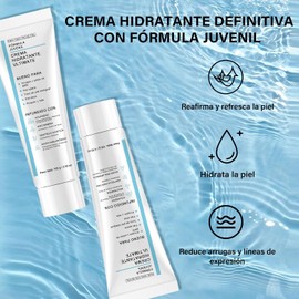 4pcs Crema Coreana Original,Crema Hidratante Con Niacinamide,Youthful Formula Ultimate Moisturizing Cream,Crema Facial Hidratante Ilumina La Piel Para Pieles Secas, Apagadas Y Con Tono Desigual. Es Apta Para Todo Tipo De Piel