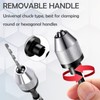 4Pcs Drill Chuck Adapter 1/4 Inch Hex, Drill Bit Adapter
