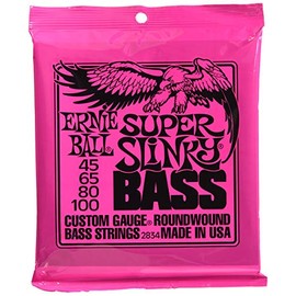 【正規品】 ERNIE BALL ベース弦 スーパー (45-100) 2セット 2834 SUPER SLINKY BASS 2SET