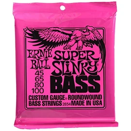 【正規品】 ERNIE BALL ベース弦 スーパー (45-100) 2セット 2834 SUPER SLINKY BASS 2SET