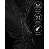 iCreek Men's Rain Pants Waterproof Over Pants Windproof Lightweight Hiking