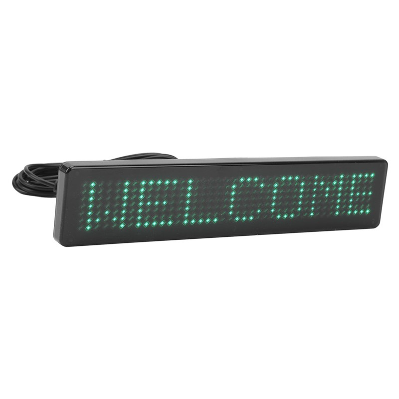 LED Matrix Panel Remote Control Programmable Scrolling LED Sign for