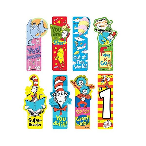 Raymond Geddes Dr. Seuss Incentive Bookmarks (Pack of 50)