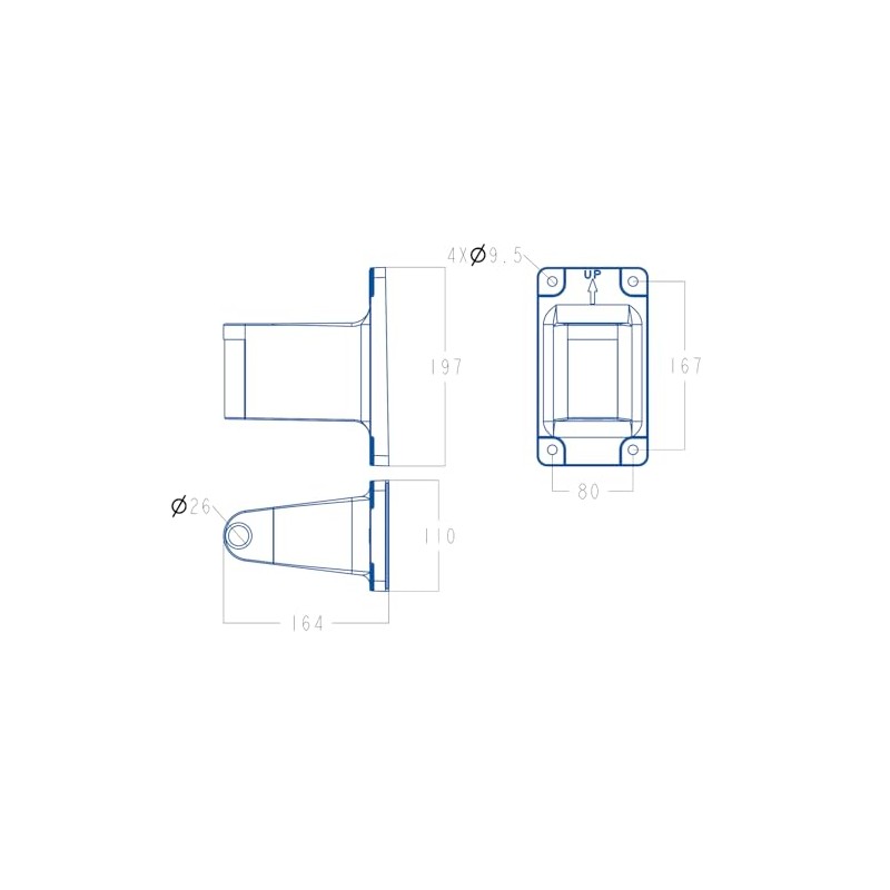 Ruvup Metal Bracket Suitable for Ruvup Garden Hose Reel Models