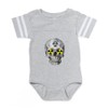 CafePress Scary Biohazard Radioactive Skull Anti Nuclear Cute Infant Baby