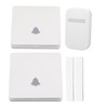 Wireless Doorbell Transmitter Receiver Caretaker Pager Self Generating 38 Ringing