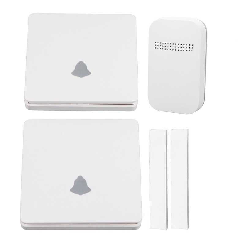 Wireless Doorbell Transmitter Receiver Caretaker Pager Self Generating 38 Ringing
