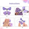 VERALY.MX 15 Mariposas Voladoras Mágicas Regalo Libro Tarjetas Liga Elastica