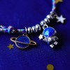 Set De Pulsera Pareja Iman Astronauta,regalo Amor Eterno