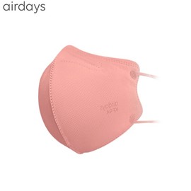 AIRDAYS KF94 Color Fit Mask Round Fit 50ea, Color#$%Size:CORAL-M