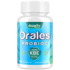Joiavvy Oral Probioc 11 Billion CFUs for Oral Flora, 7-in-1 Probioc Lozenges, Quick Dissolving, Sugar-Free, Natural Mint Flavour (Pack of 60)